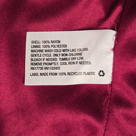 Mossimo Supply Co. Womens Small Cold Shoulder Tunic Top Pink White Boho Festival - Picture 6 of 10